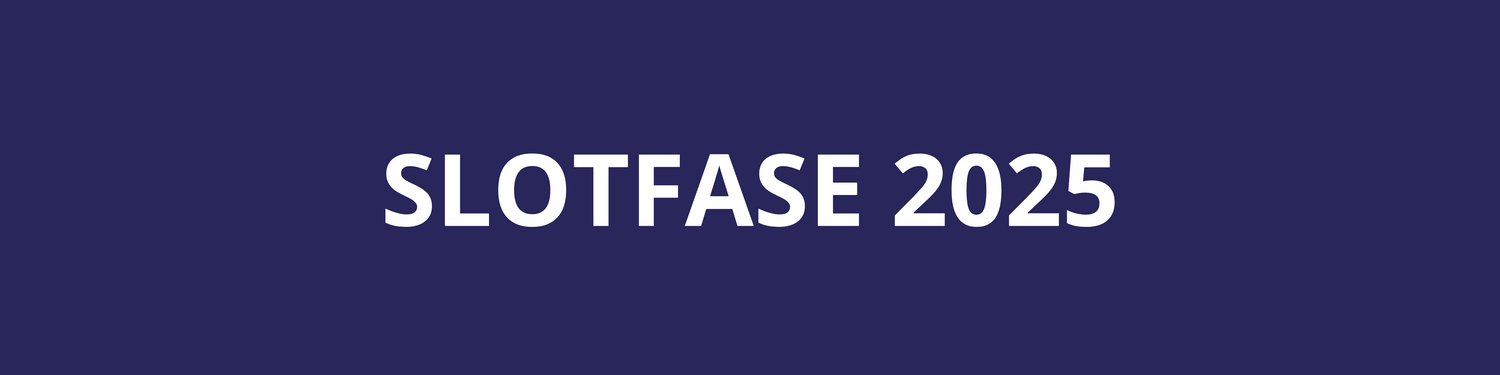 Slotfase Zaal 2024-2025