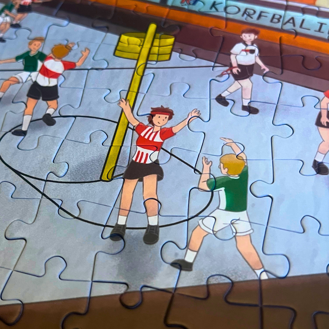 KORFBAL FINALE PUZZEL
