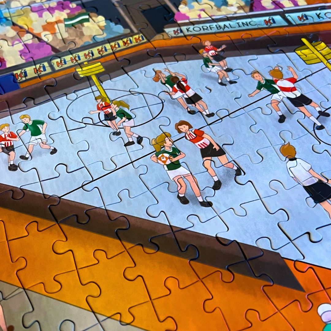 KORFBAL FINALE PUZZEL