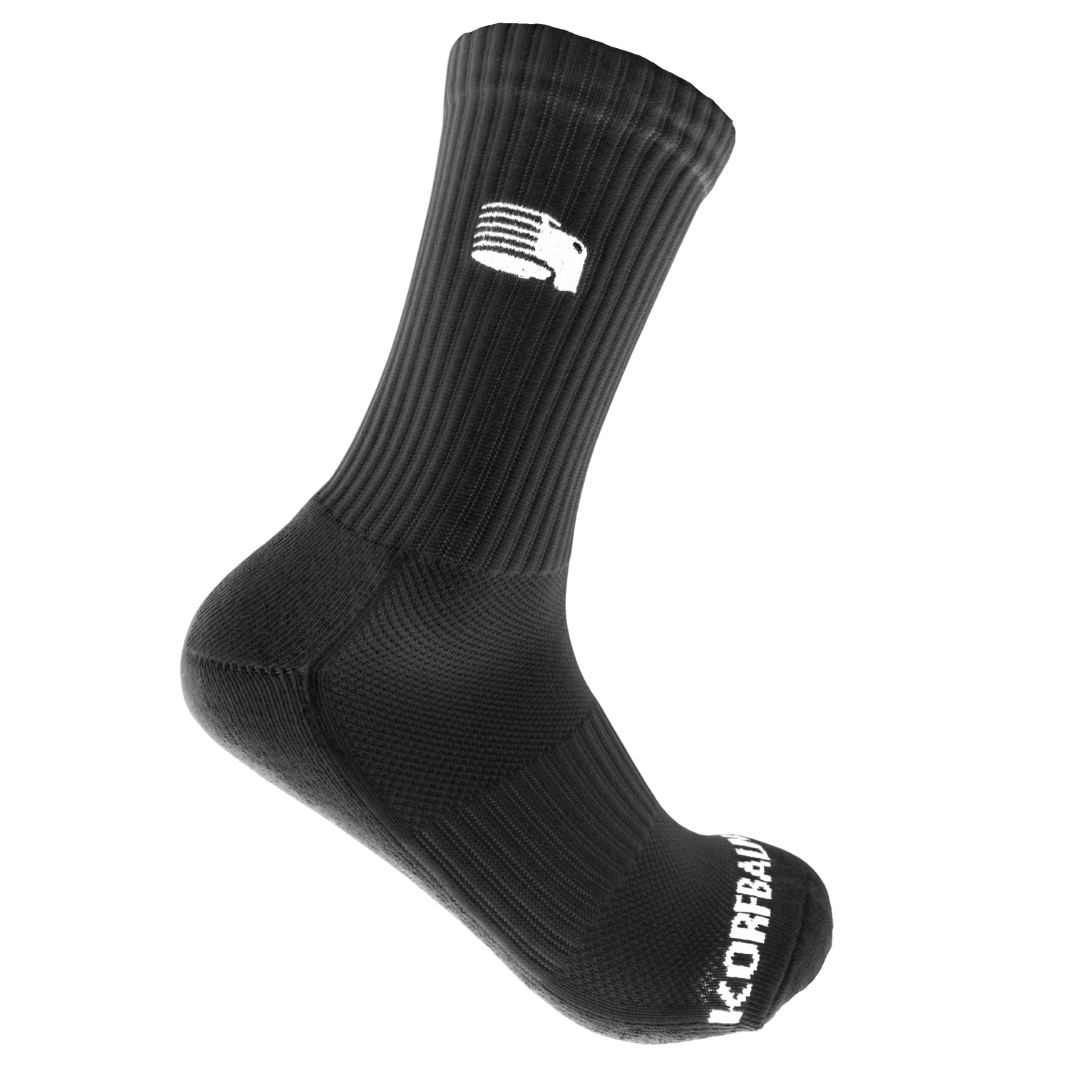 PRE-ORDER KORFBAL SOKKEN KORF (ZWART)