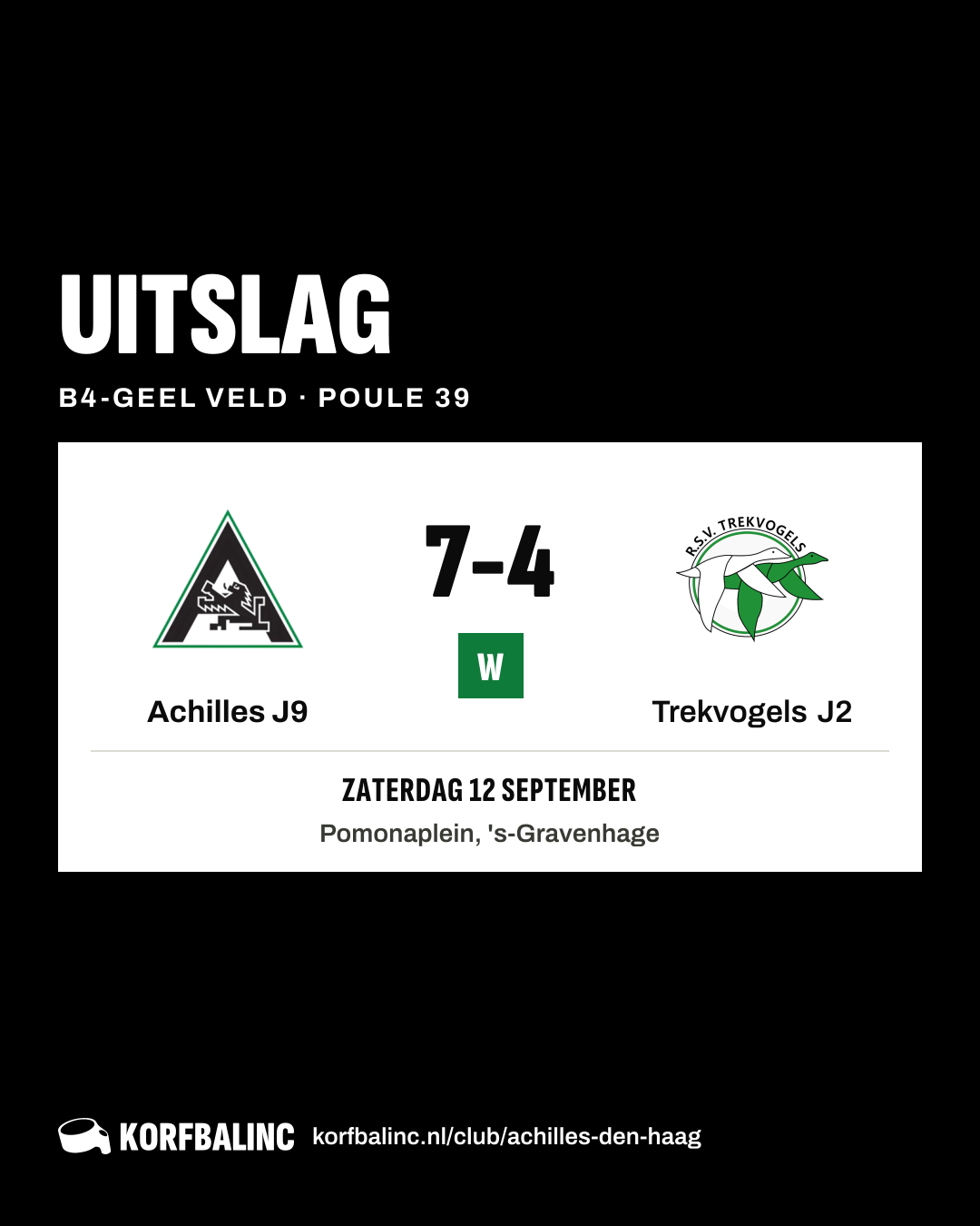 Achilles J9 - Trekvogels J2
