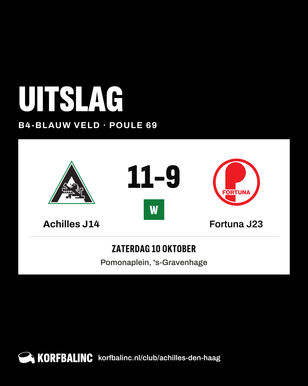 Achilles J14 - Fortuna J23