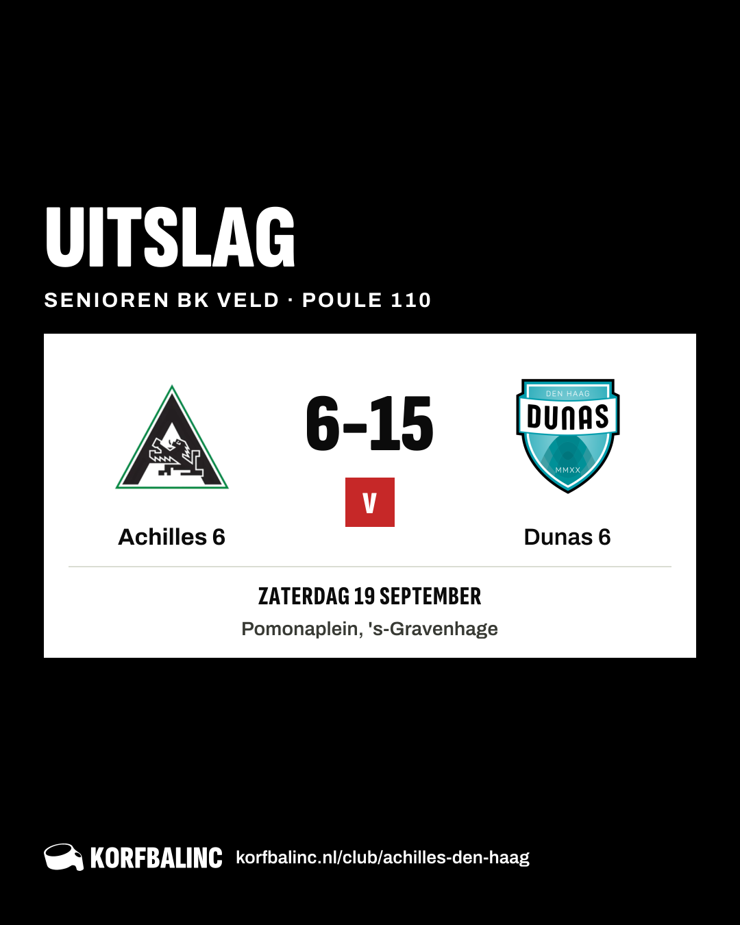 Achilles 6 - Dunas 6