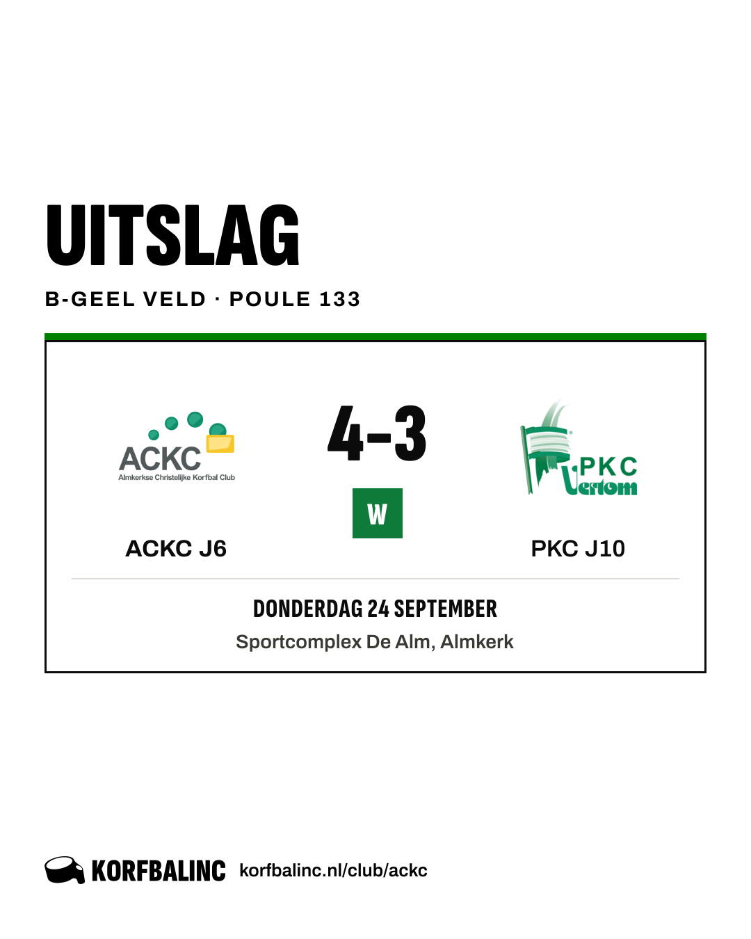 ACKC J6 - PKC J10