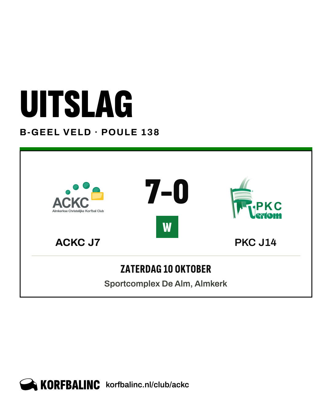 ACKC J7 - PKC J14