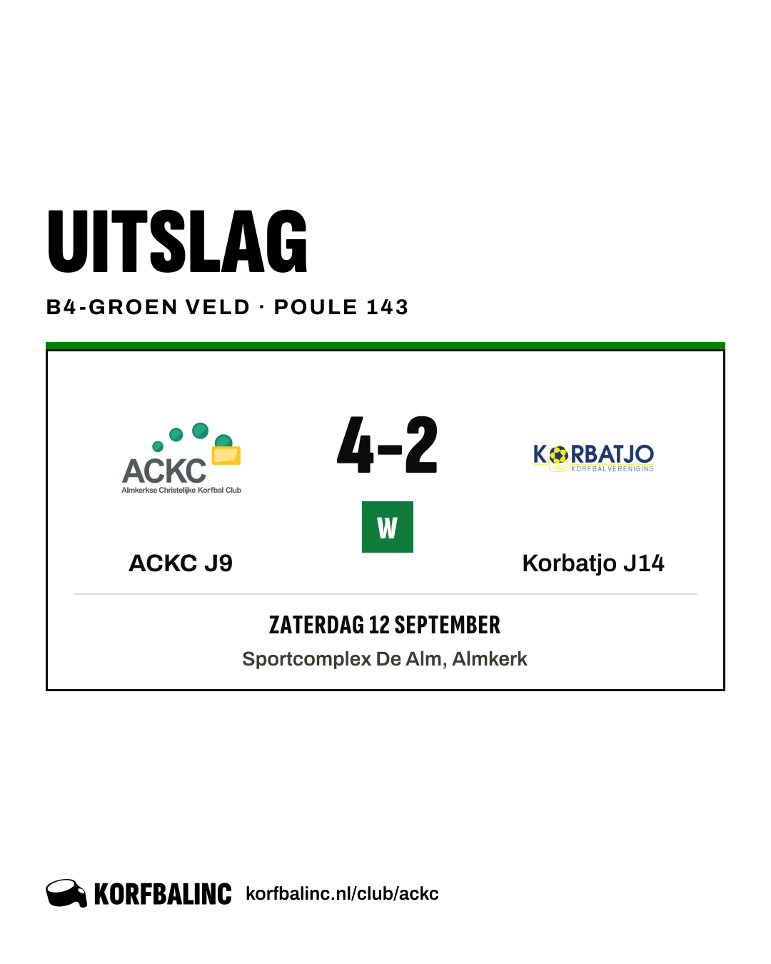 ACKC J9 - Korbatjo J14