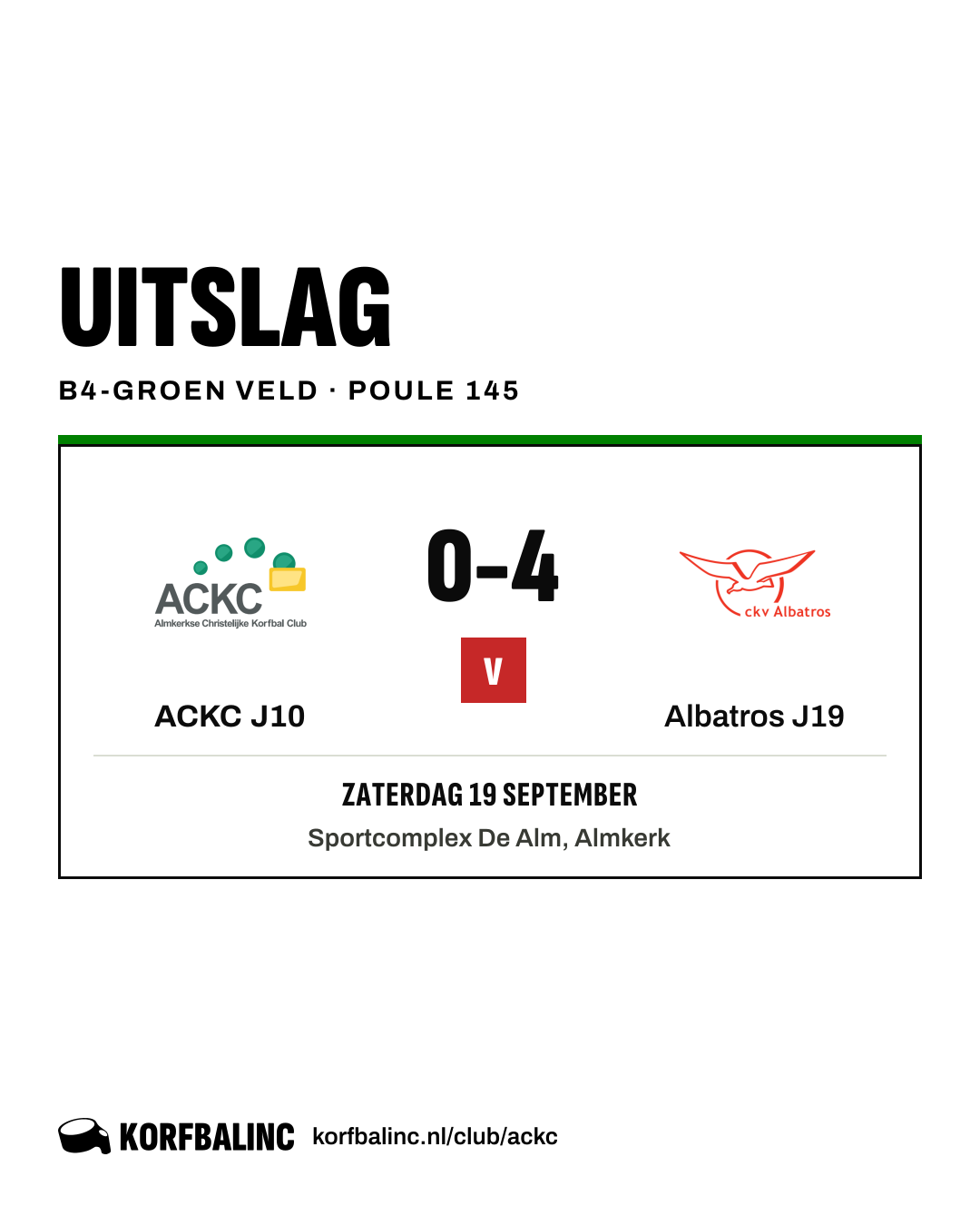 ACKC J10 - Albatros J19