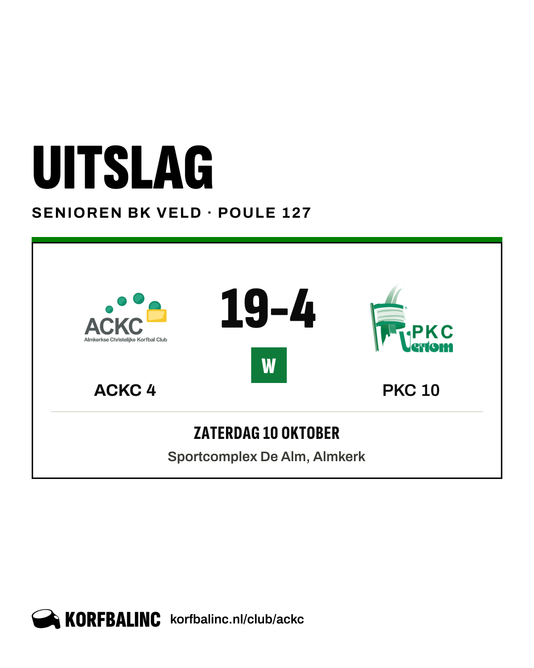 ACKC 4 - PKC 10
