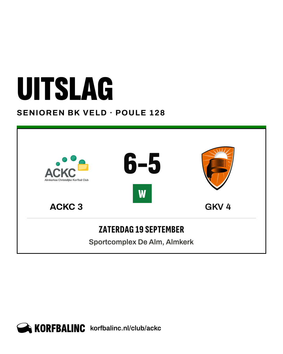 ACKC 3 - GKV 4