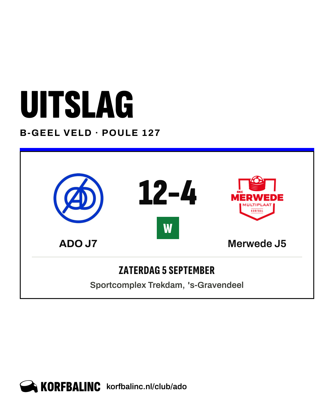 ADO J7 - Merwede J5