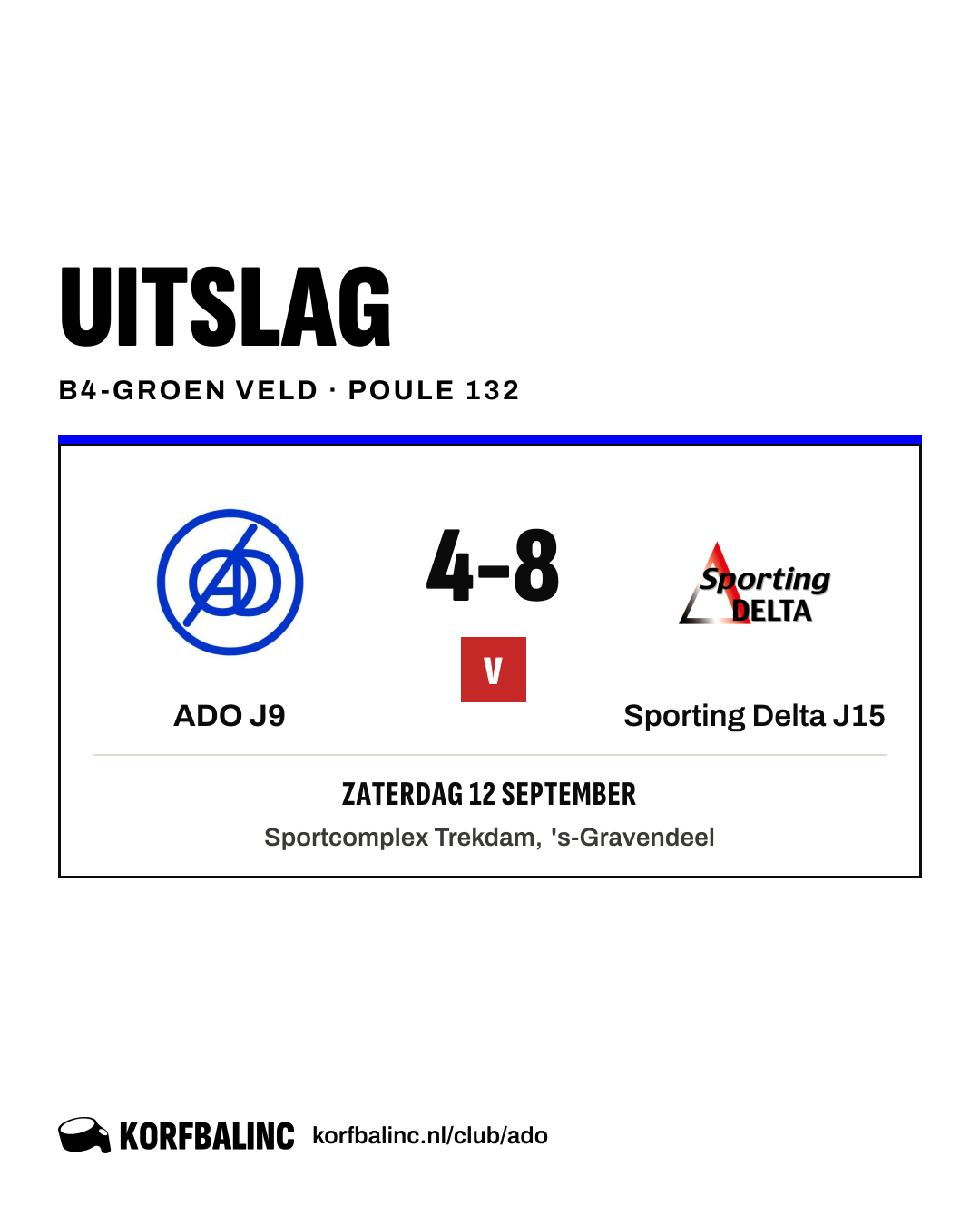 ADO J9 - Sporting Delta J15
