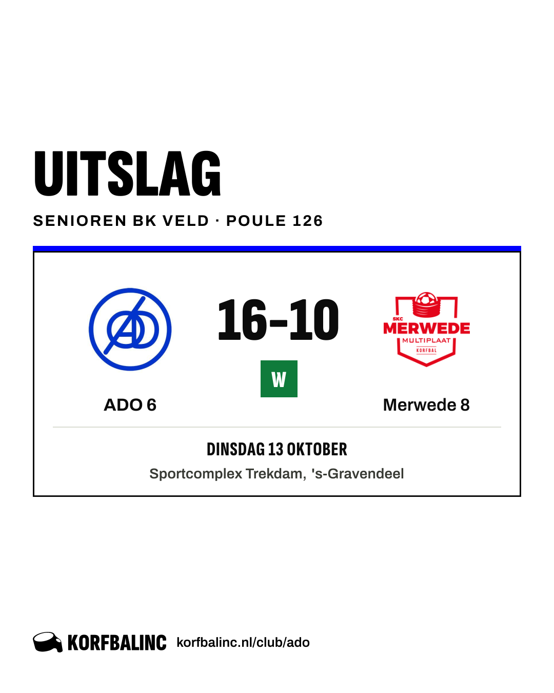 ADO 6 - Merwede 8