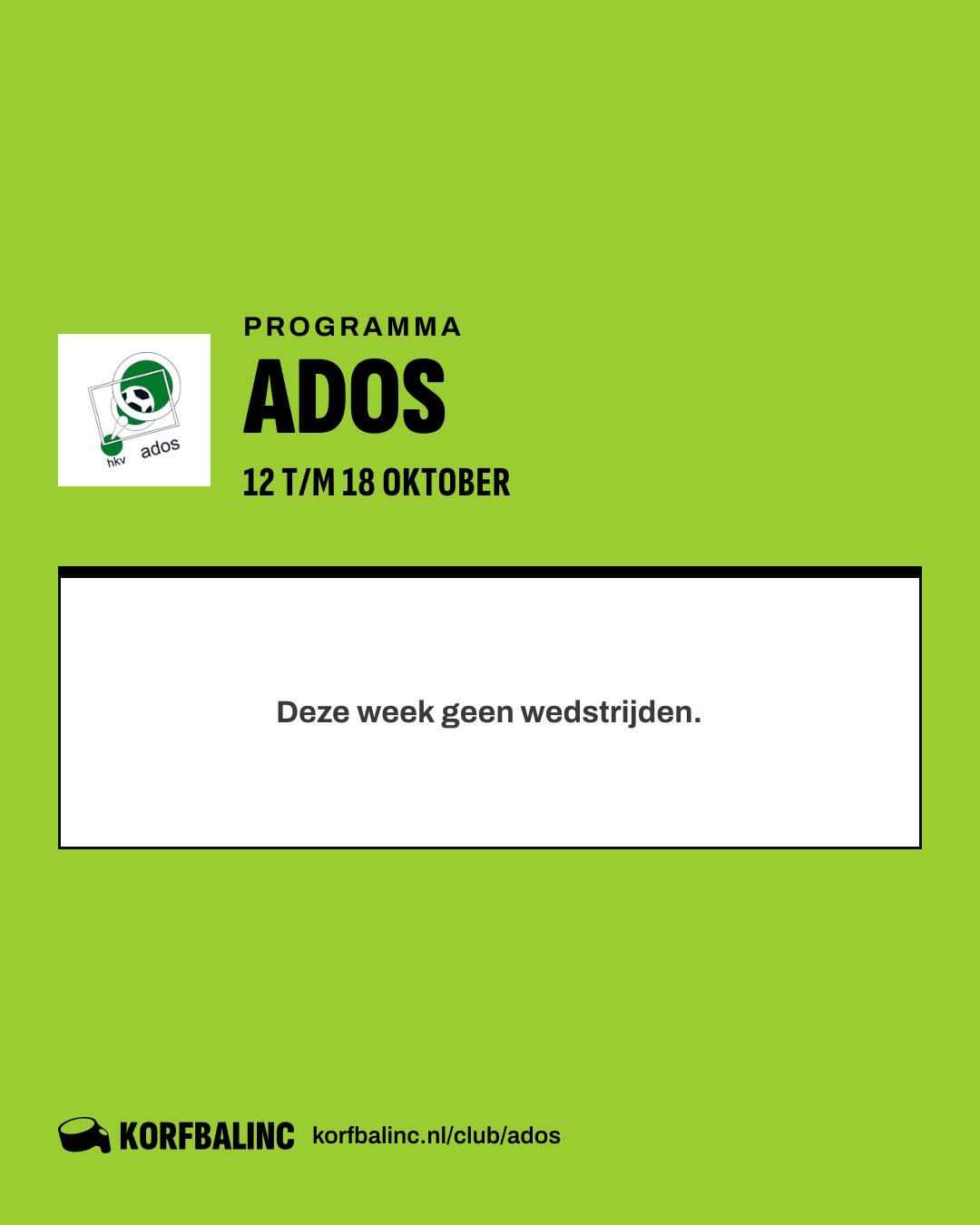 Uitslagen ADOS