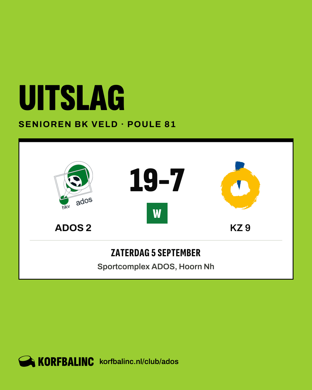 ADOS 2 - KZ 9