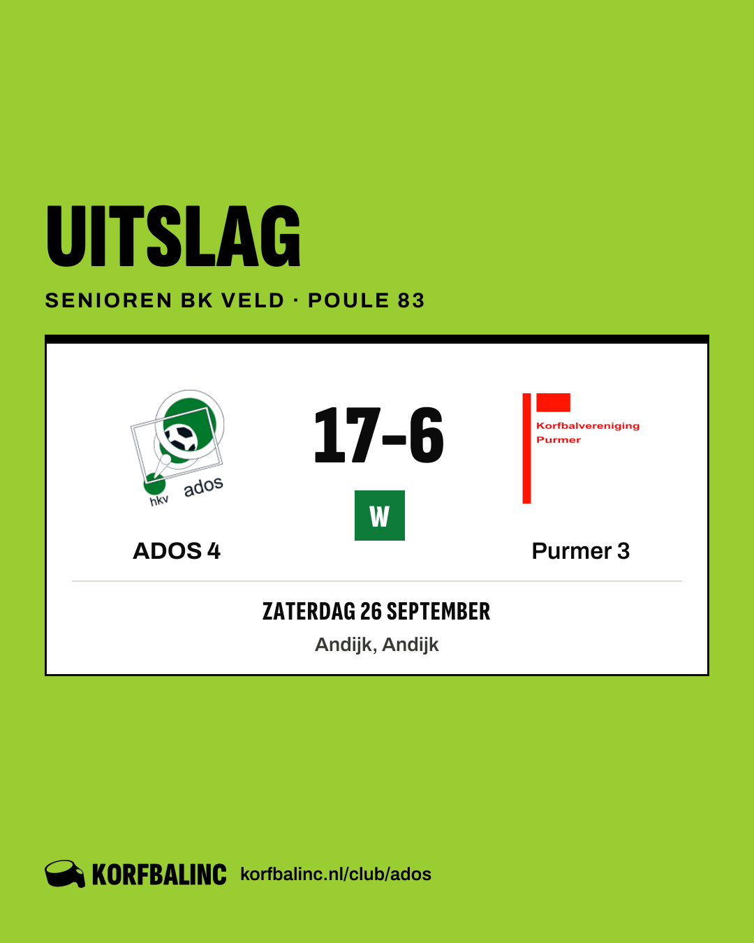 ADOS 4 - Purmer 3