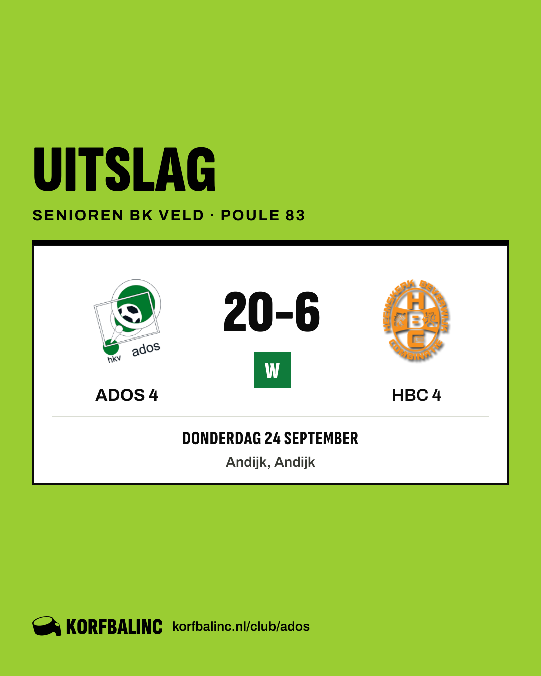 ADOS 4 - HBC 4