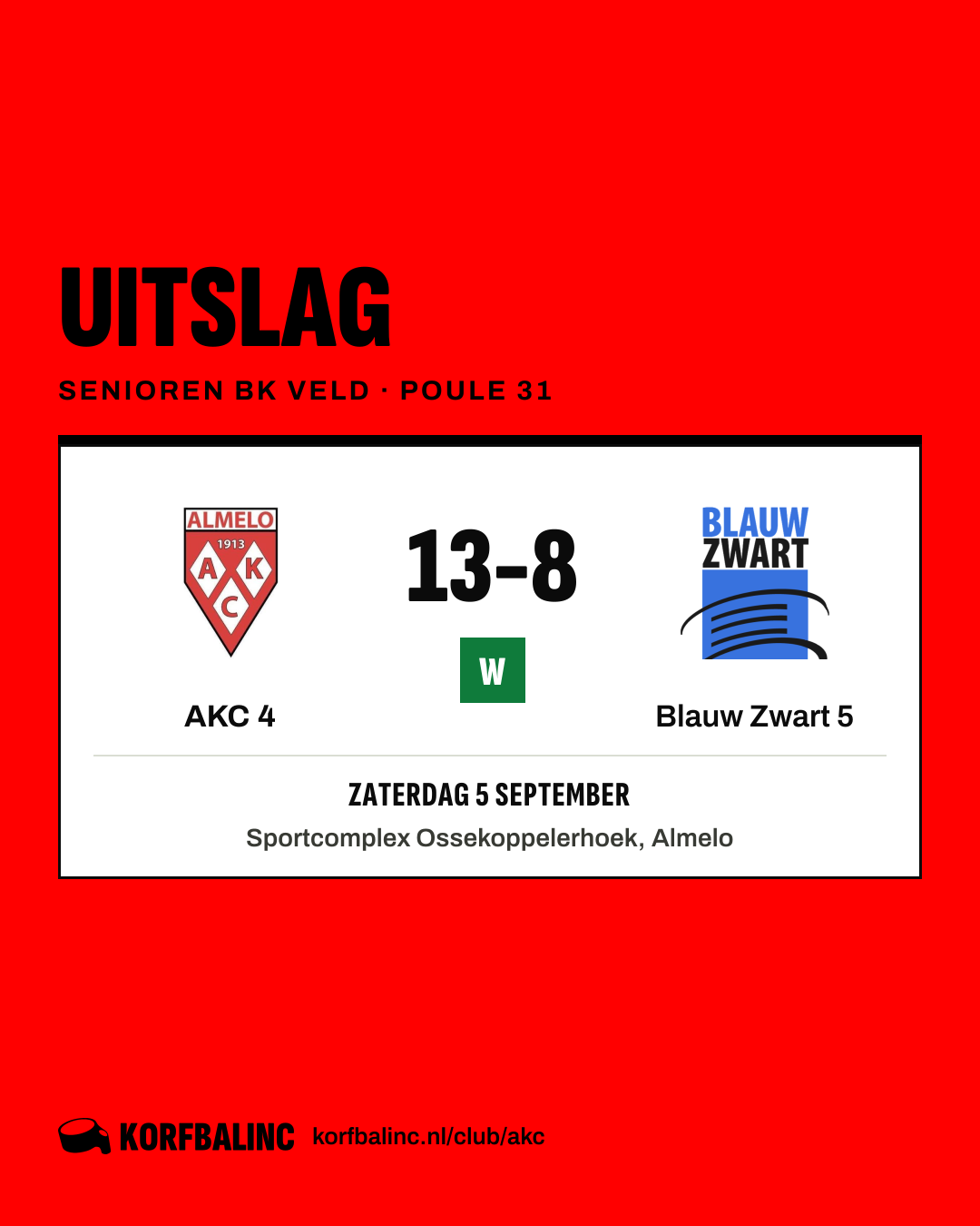 AKC 4 - Blauw Zwart 5