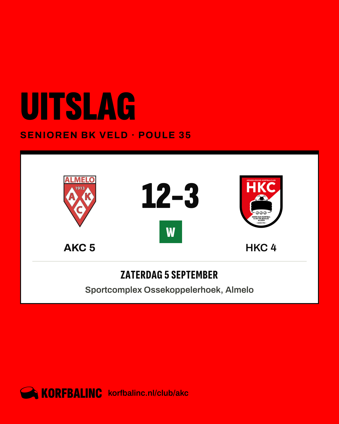 AKC 5 - HKC 4