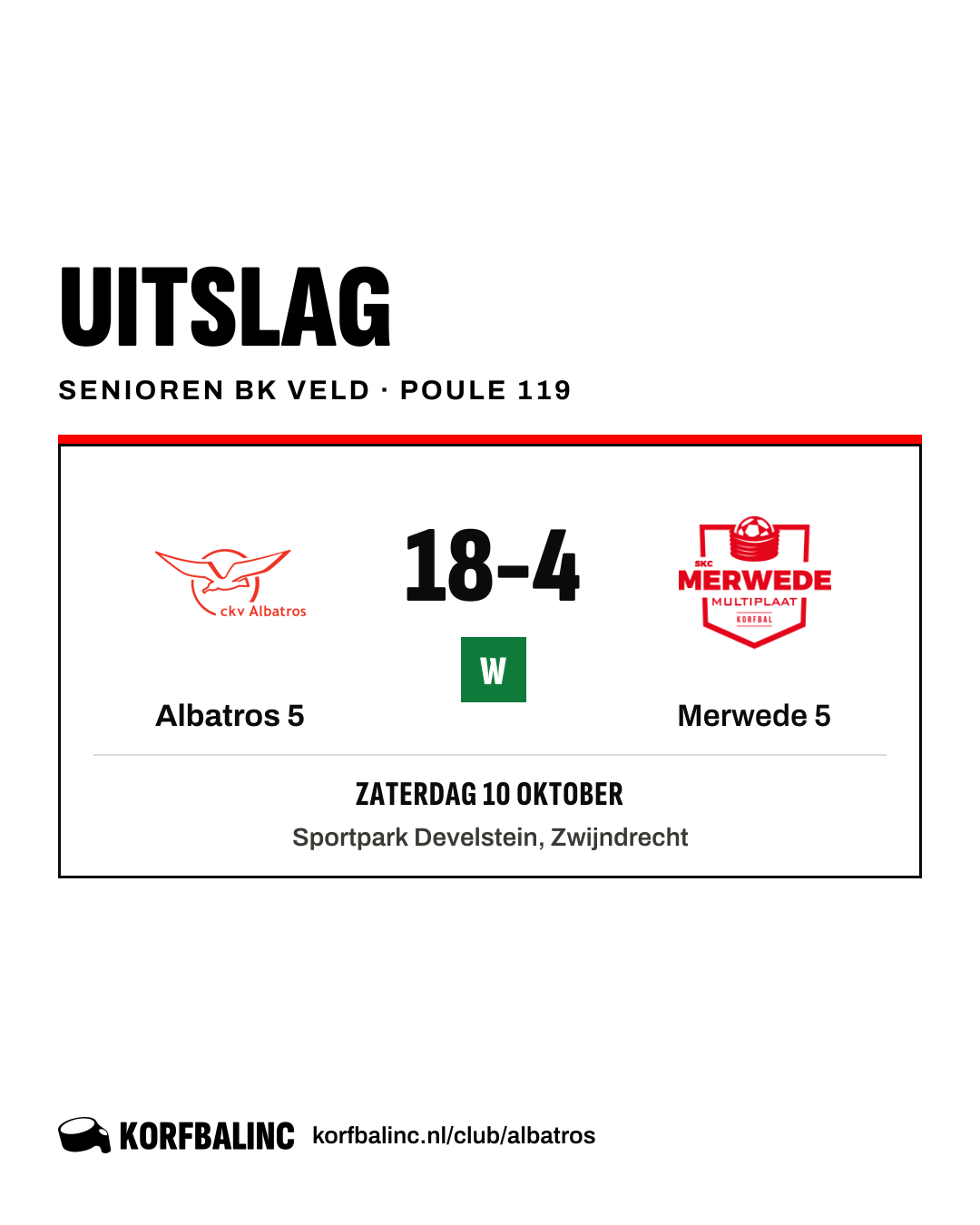 Albatros 5 - Merwede 5