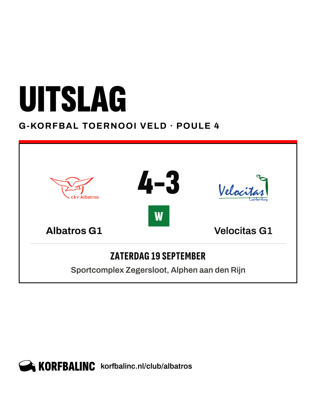 Albatros G1 - Velocitas G1