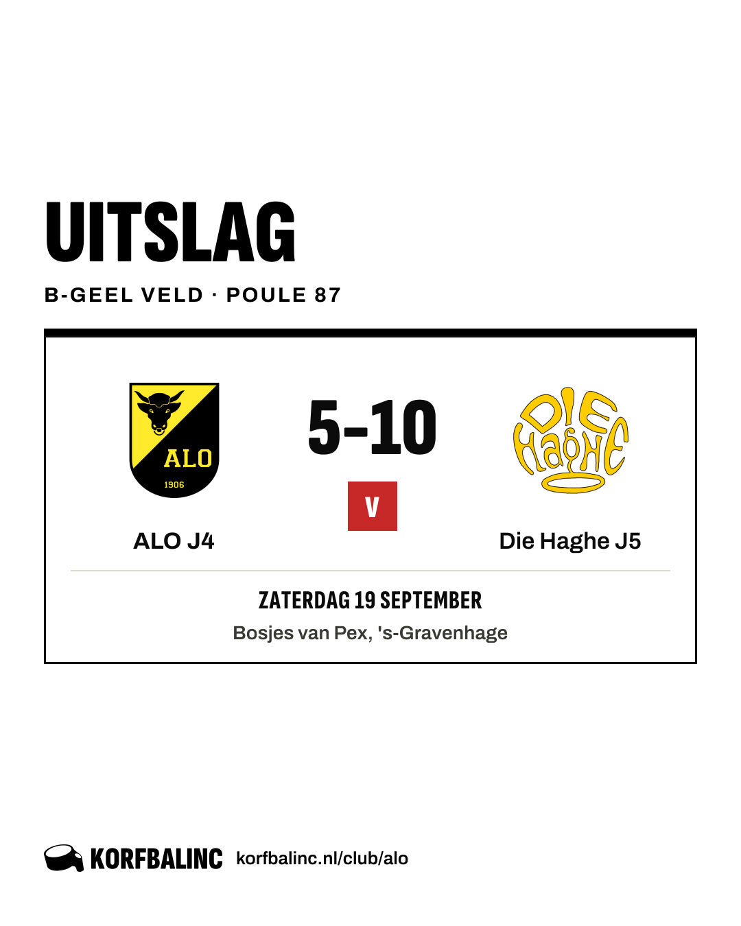 ALO J4 - Die Haghe J5