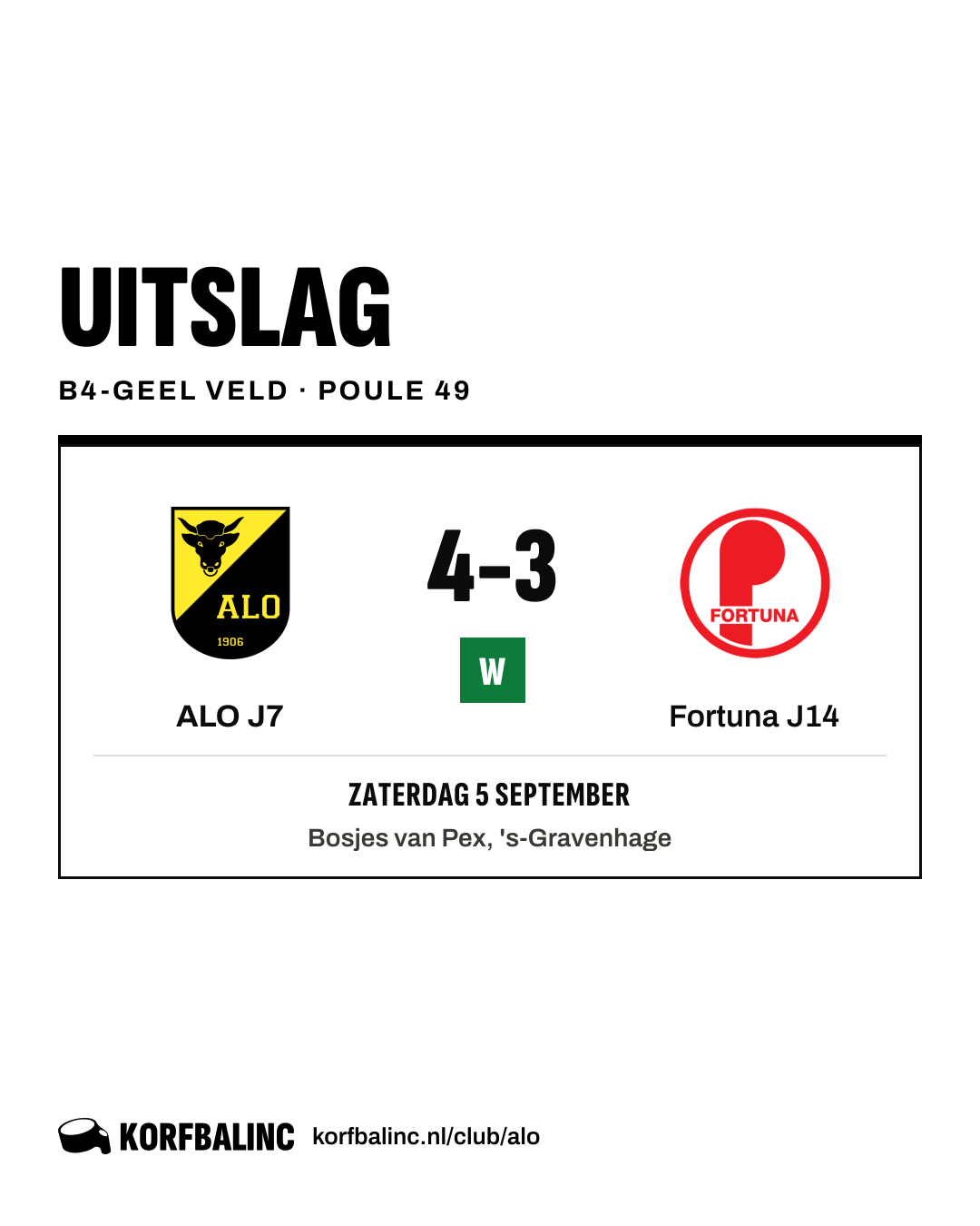ALO J7 - Fortuna J14