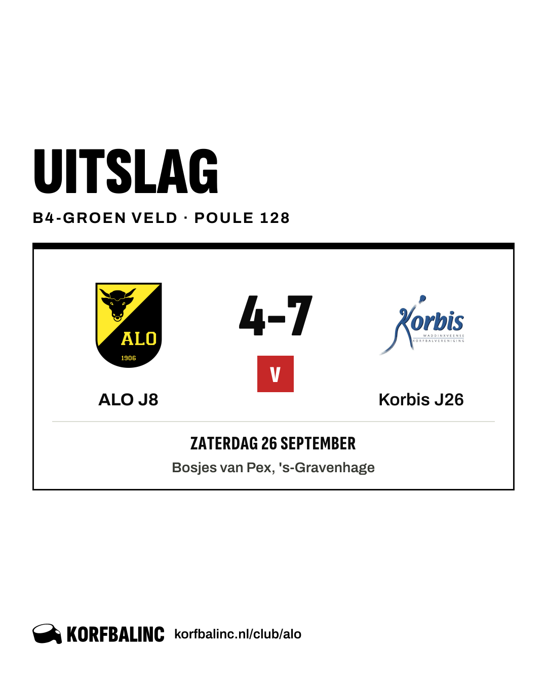 ALO J8 - Korbis J26