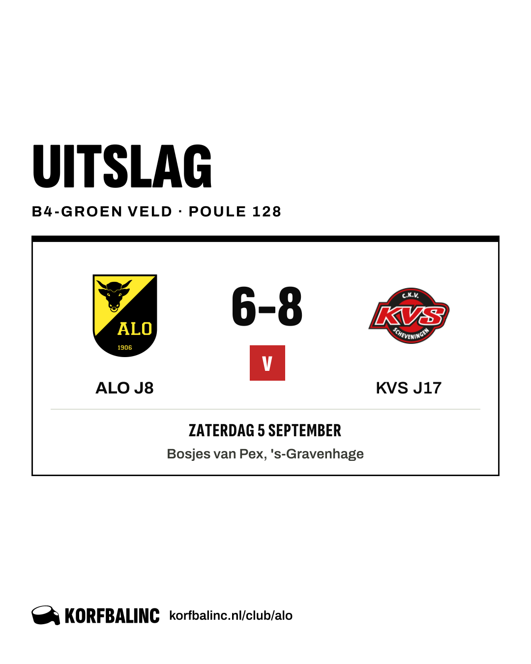 ALO J8 - KVS J17