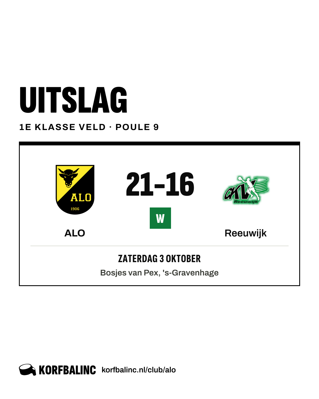 ALO - Reeuwijk