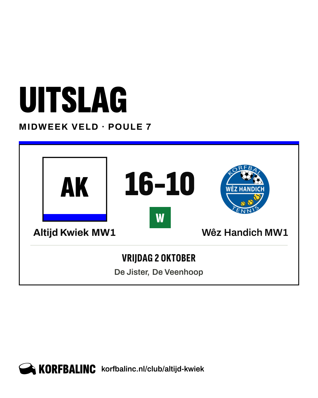 Altijd Kwiek MW1 - Wêz Handich MW1