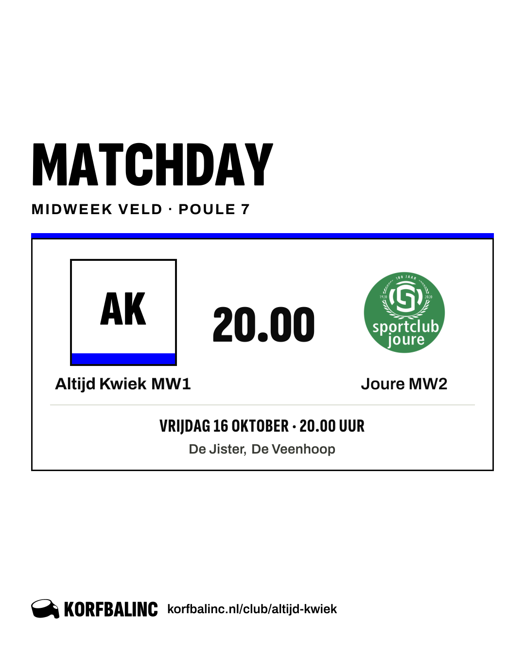 Altijd Kwiek MW1 - Joure MW2