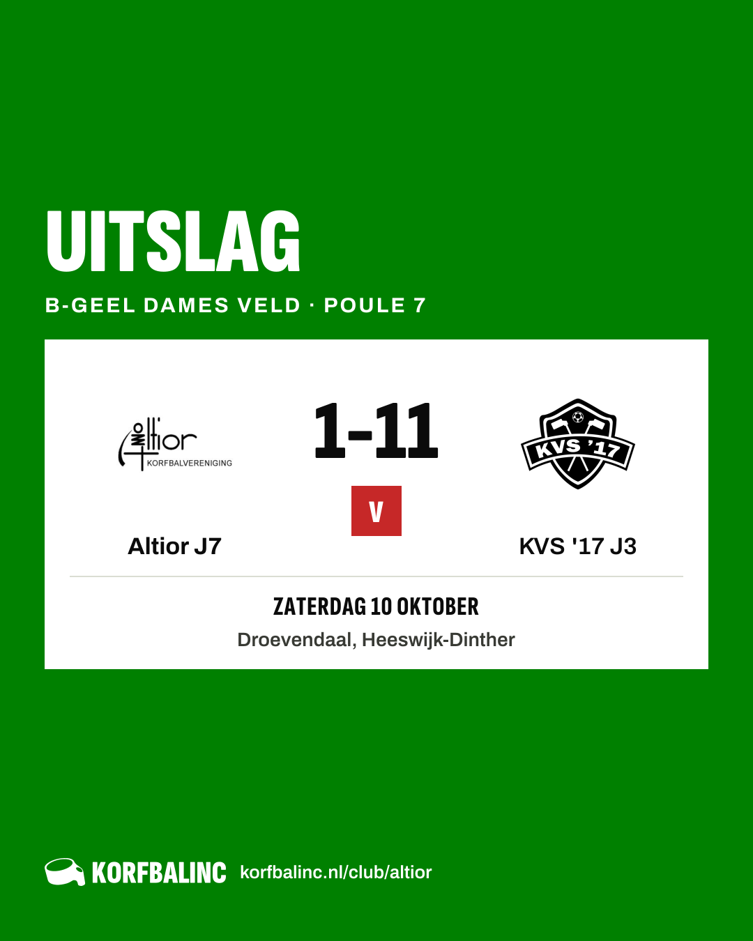 Altior J7 - KVS '17 J3