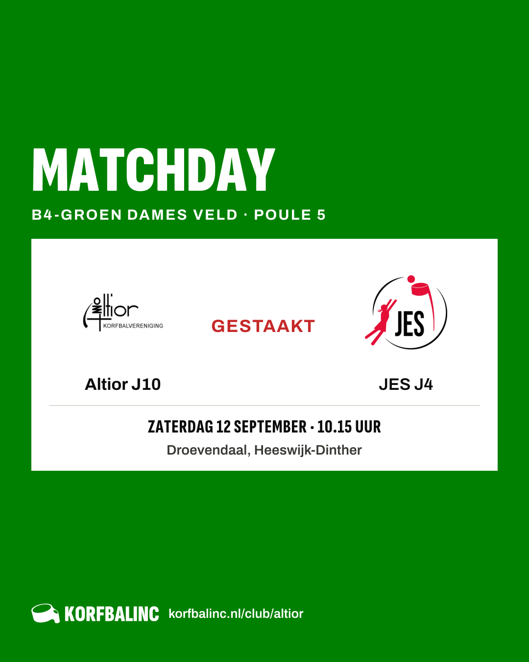 Altior J10 - JES J4