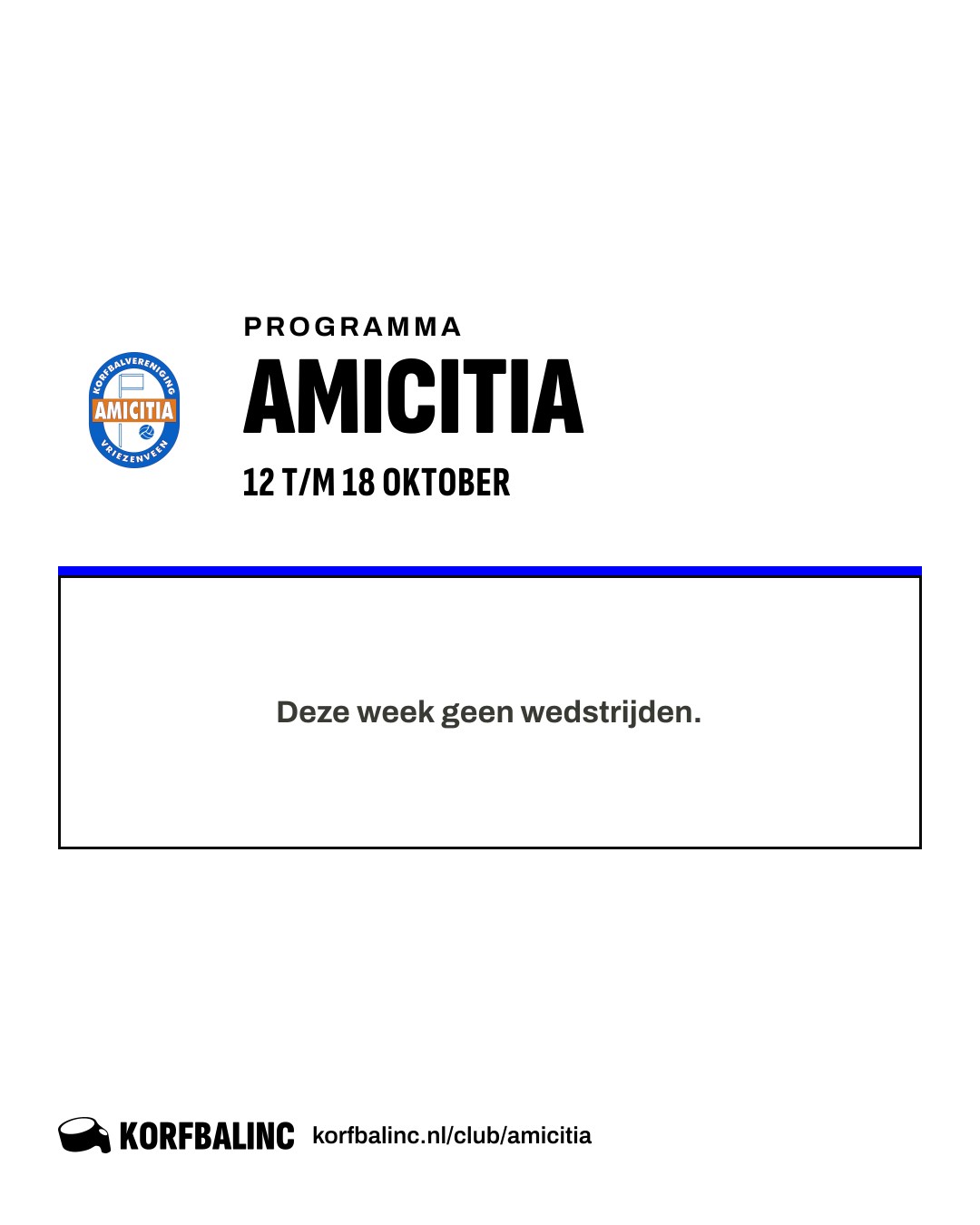 Results Amicitia