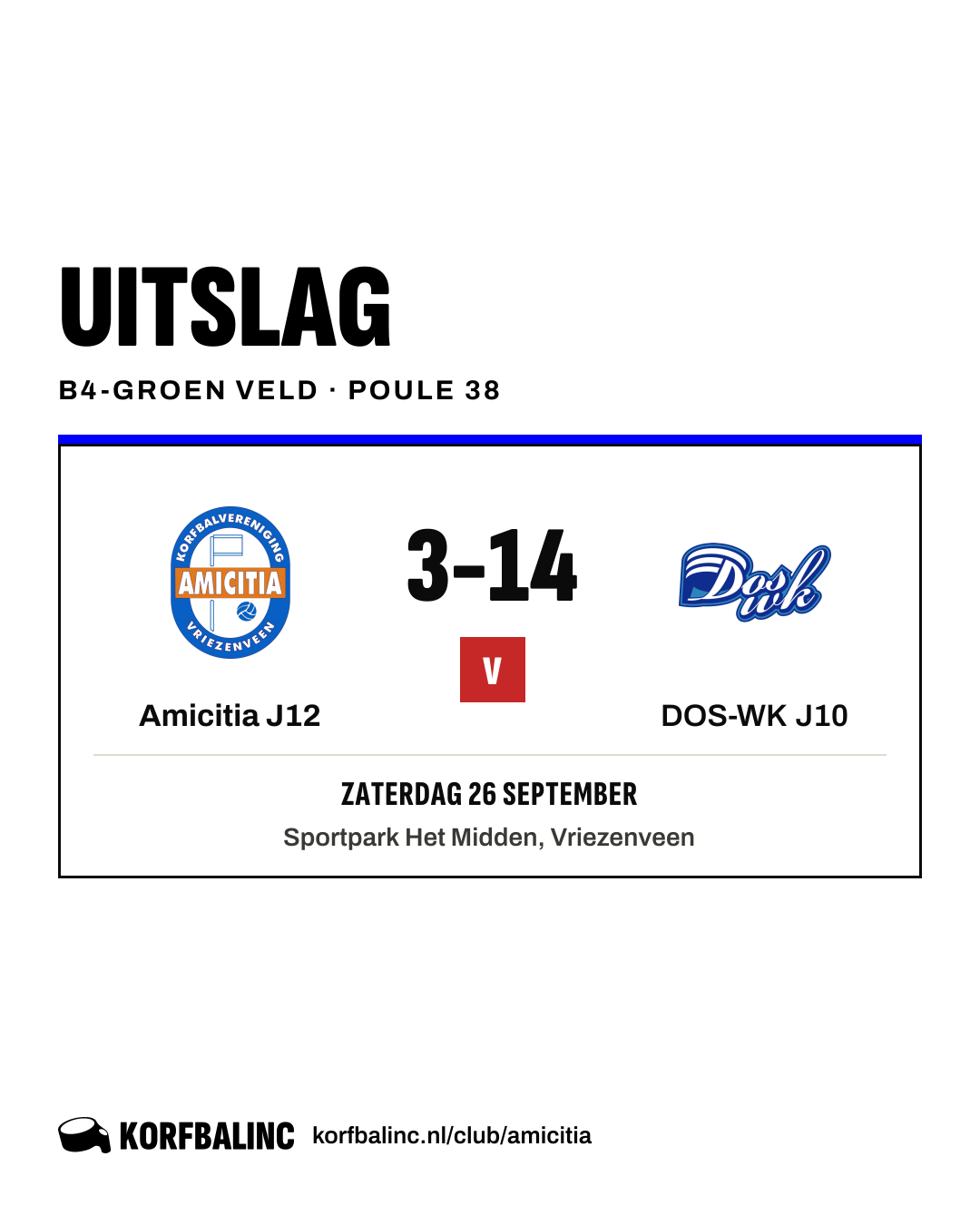 Amicitia J12 - DOS-WK J10