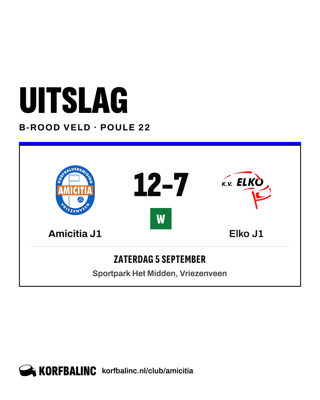 Amicitia J1 - Elko J1