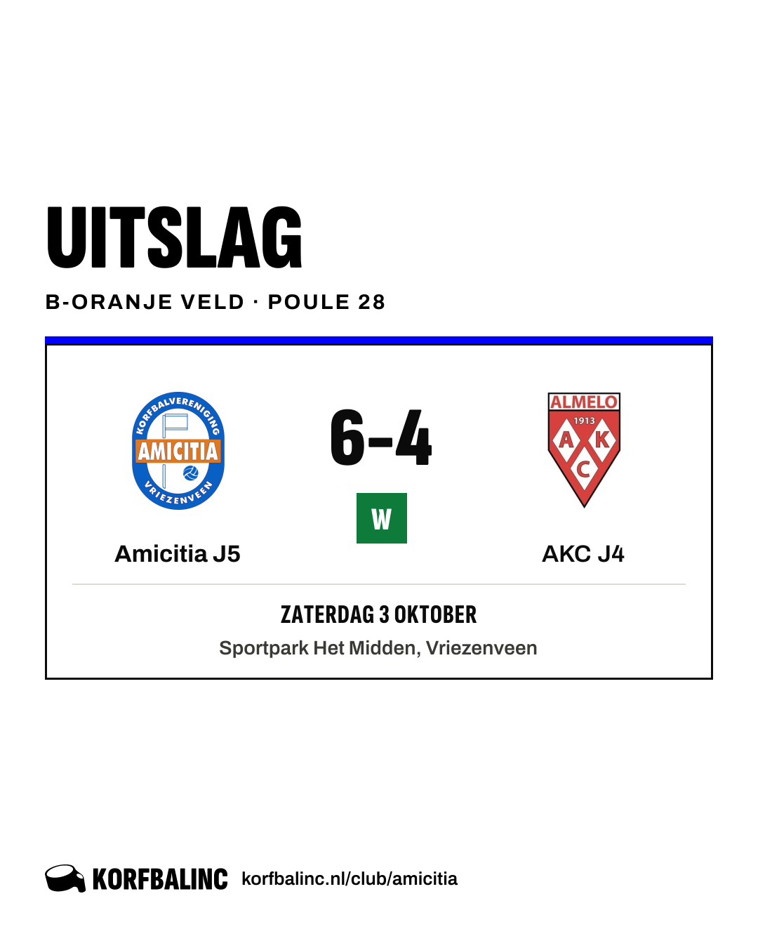 Amicitia J5 - AKC J4