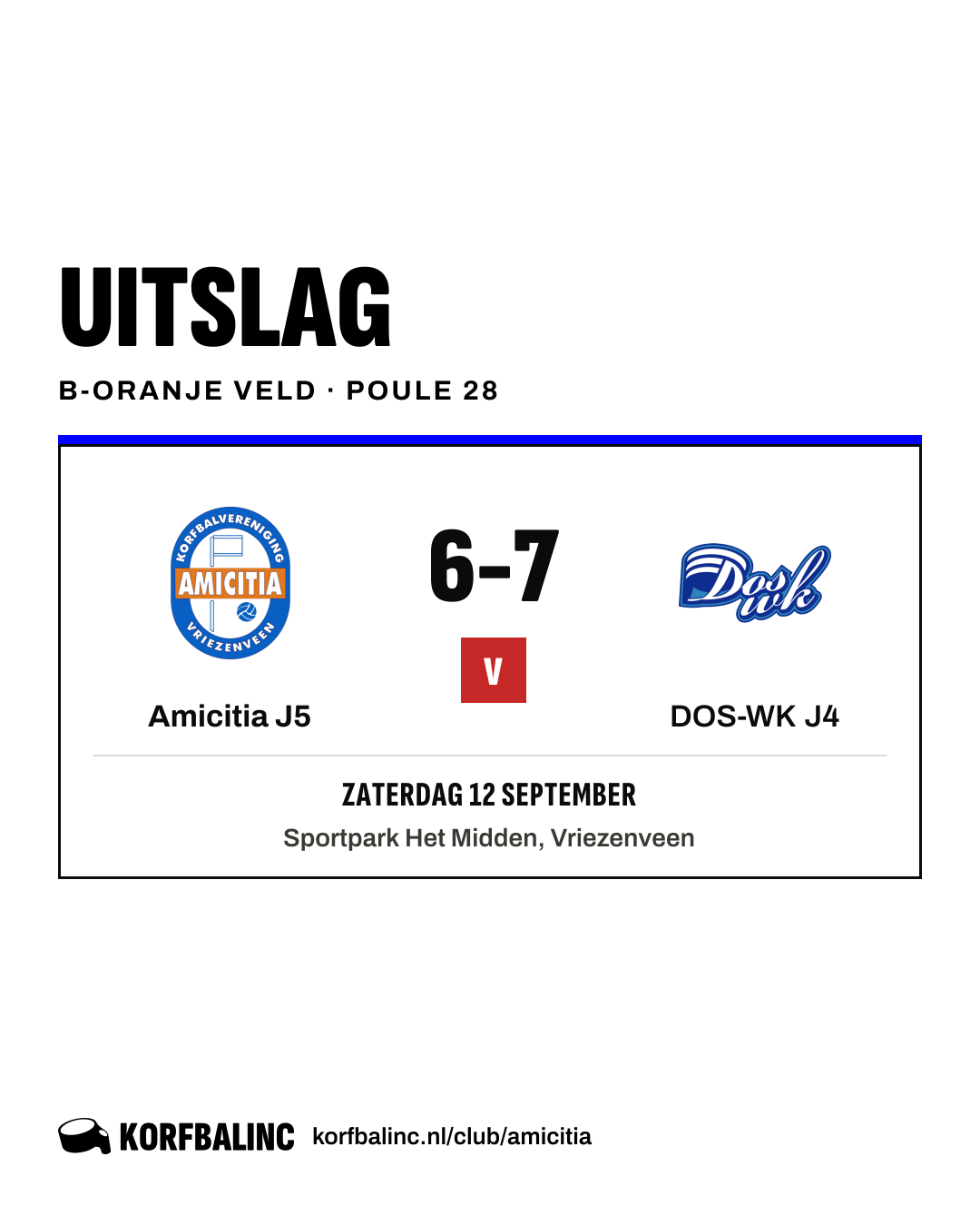 Amicitia J5 - DOS-WK J4