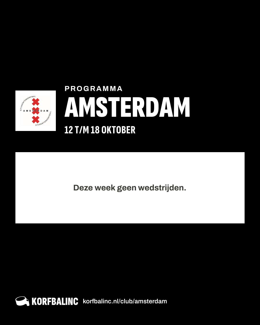 Uitslagen Amsterdam