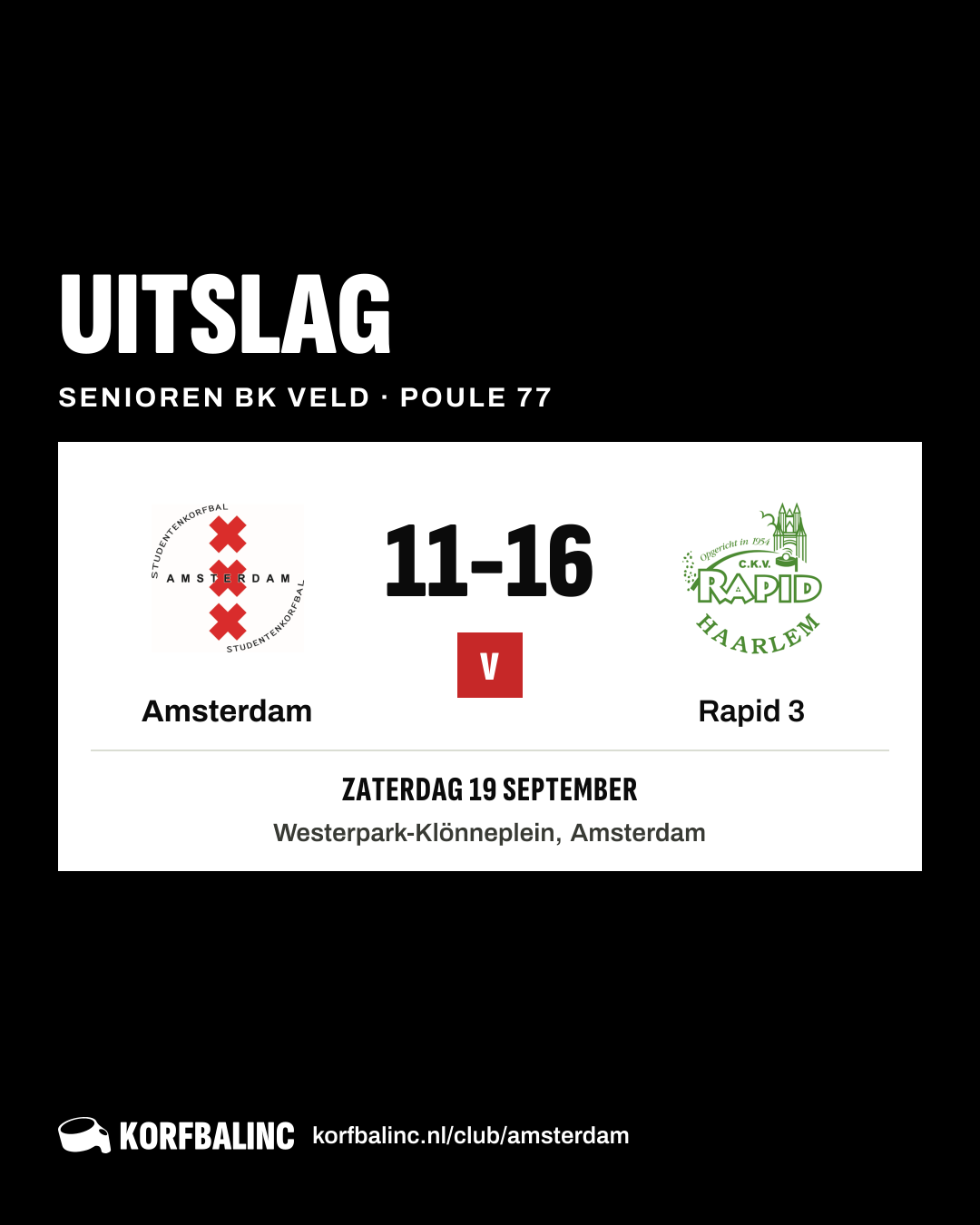 Amsterdam - Rapid 3
