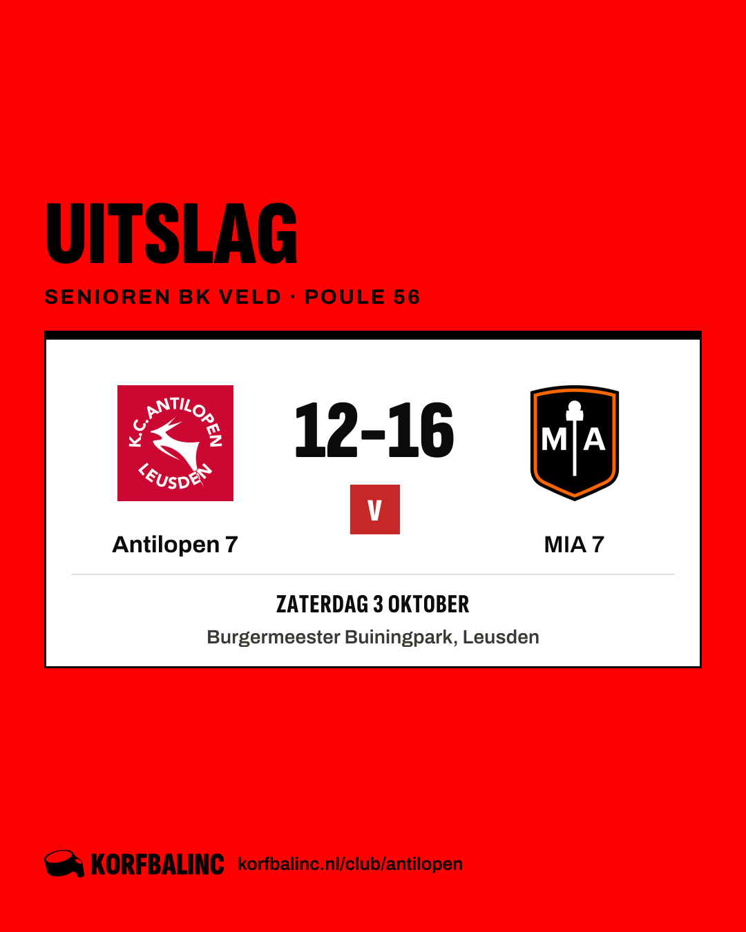 Antilopen 7 - MIA 7