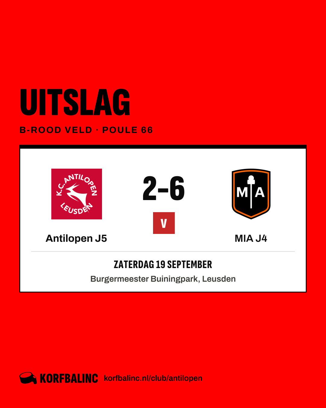 Antilopen J5 - MIA J4