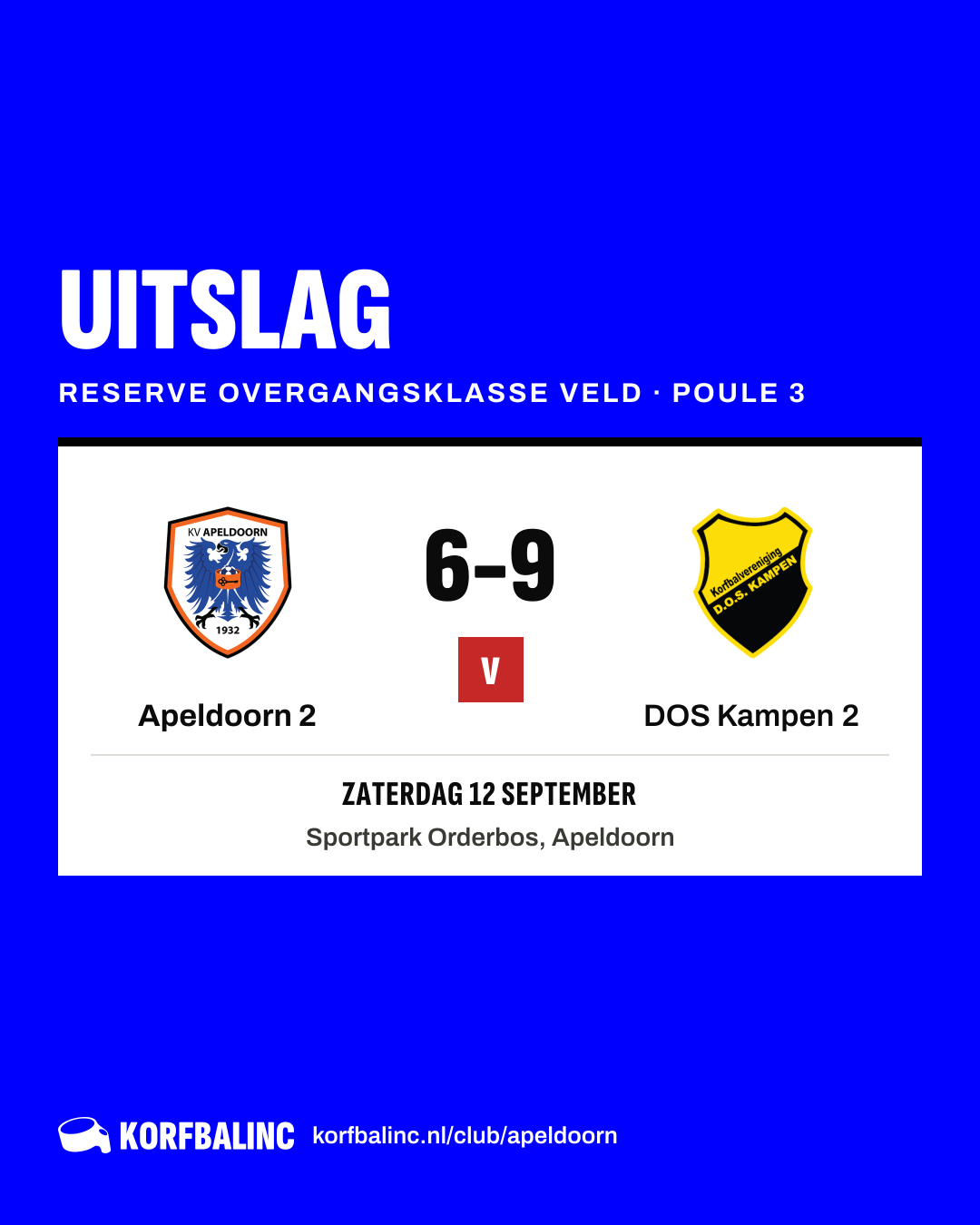 Apeldoorn 2 - DOS Kampen 2