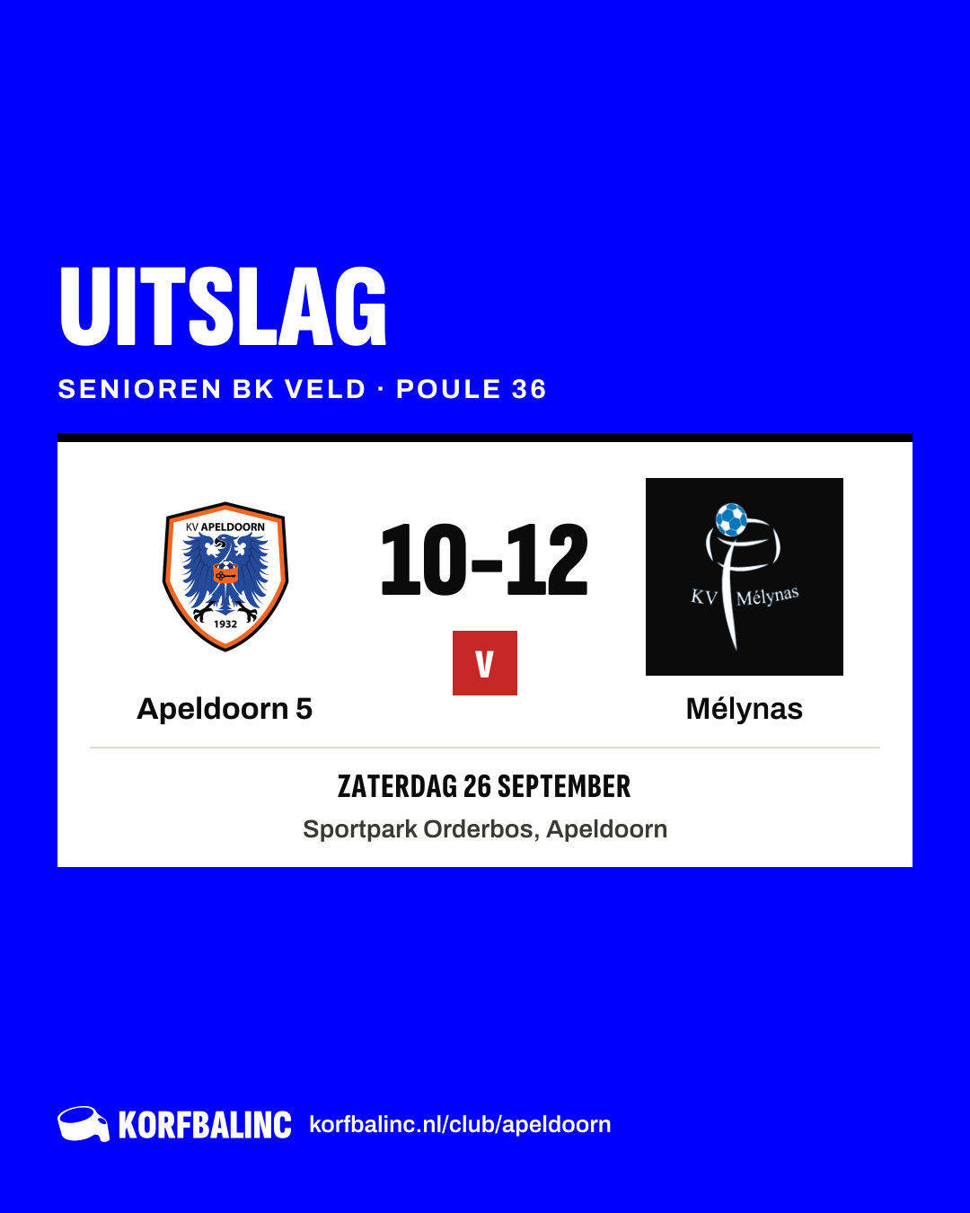 Apeldoorn 5 - Mélynas