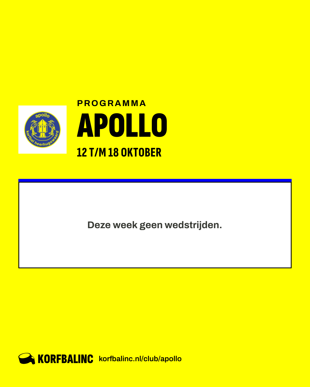 Uitslagen Apollo, beeld 1 van 2