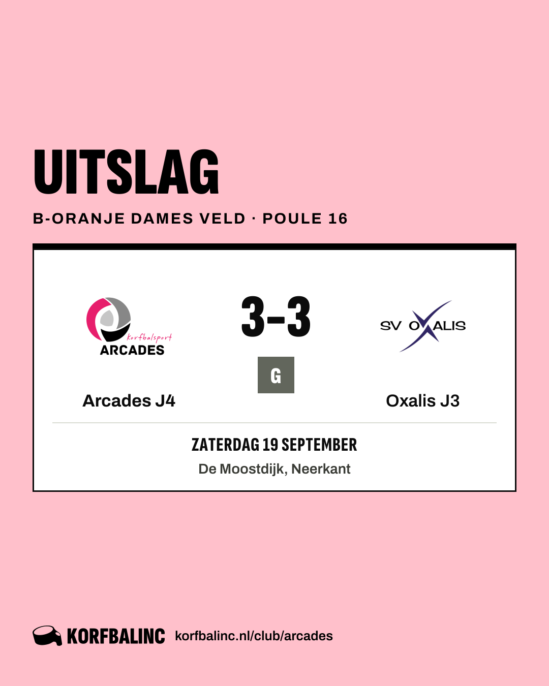 Arcades J4 - Oxalis J3