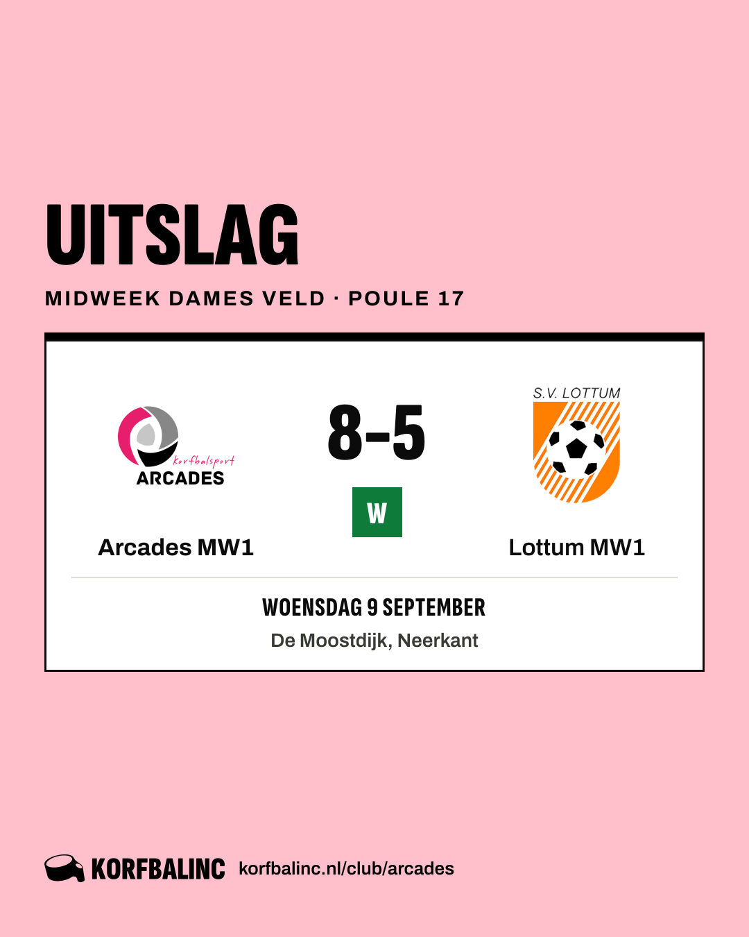 Arcades MW1 - Lottum MW1