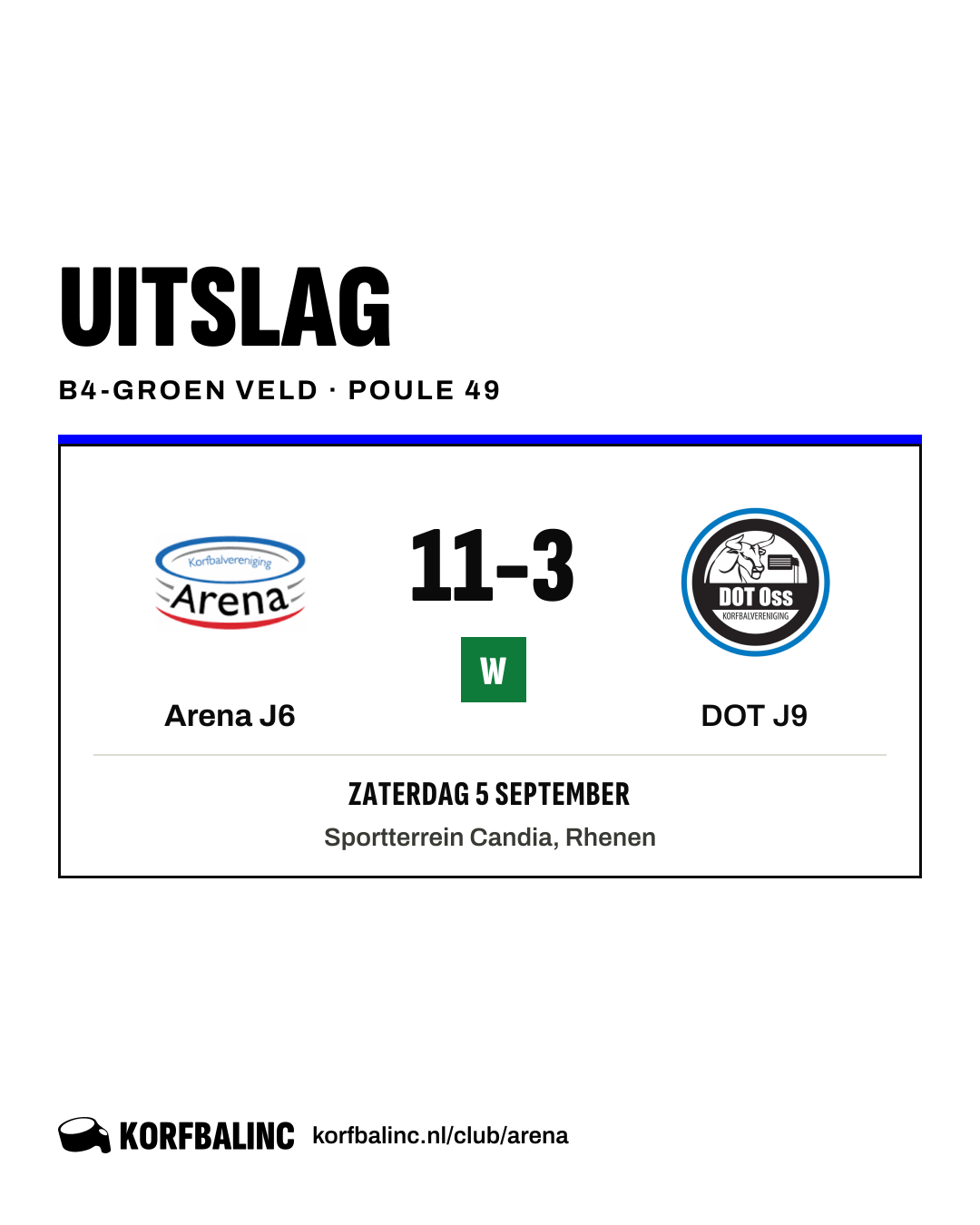 Arena J6 - DOT J9
