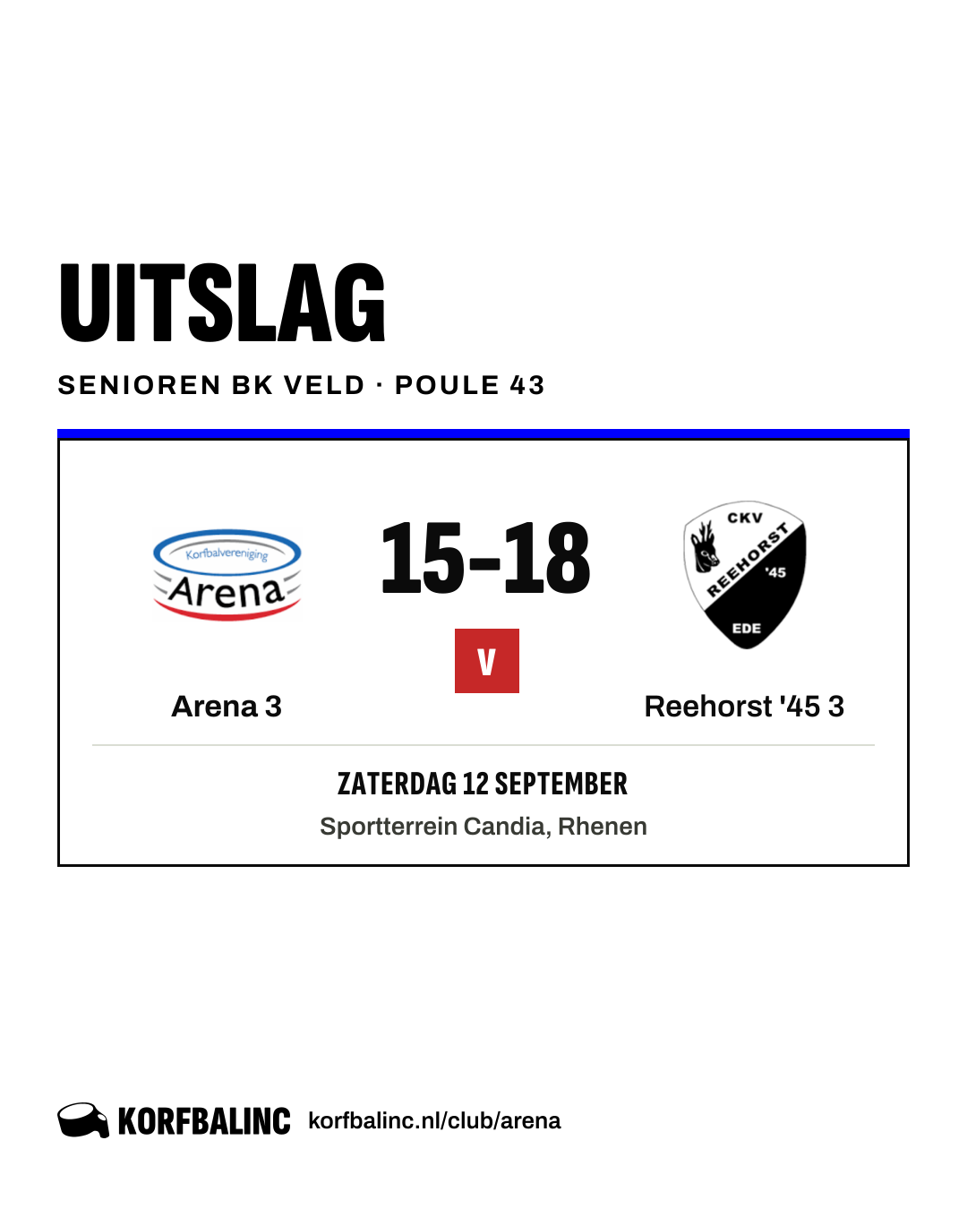 Arena 3 - Reehorst '45 3