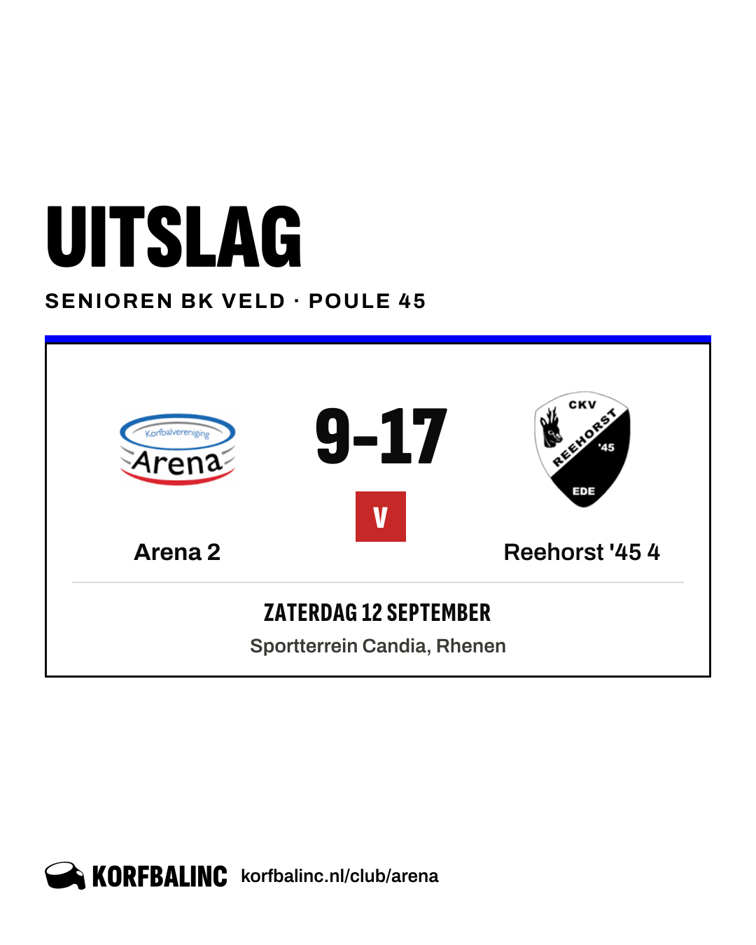 Arena 2 - Reehorst '45 4